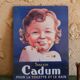 Plaque calendrier perpétuel Savon Cadum