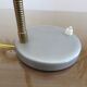 Silver grey metal lamp 50 60s