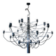 Chandelier light fixture Gino Sarfatti for Arteluce model 2097/30