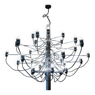 Chandelier light fixture Gino Sarfatti for Arteluce model 2097/30