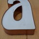 Lettre d'enseigne " a " en plexiglass