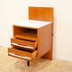 Mid-century bedside table fully renovated by Mojmír Požár, 1960s, Czechoslovakia.