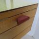 Vintage sewing cart feet compass
