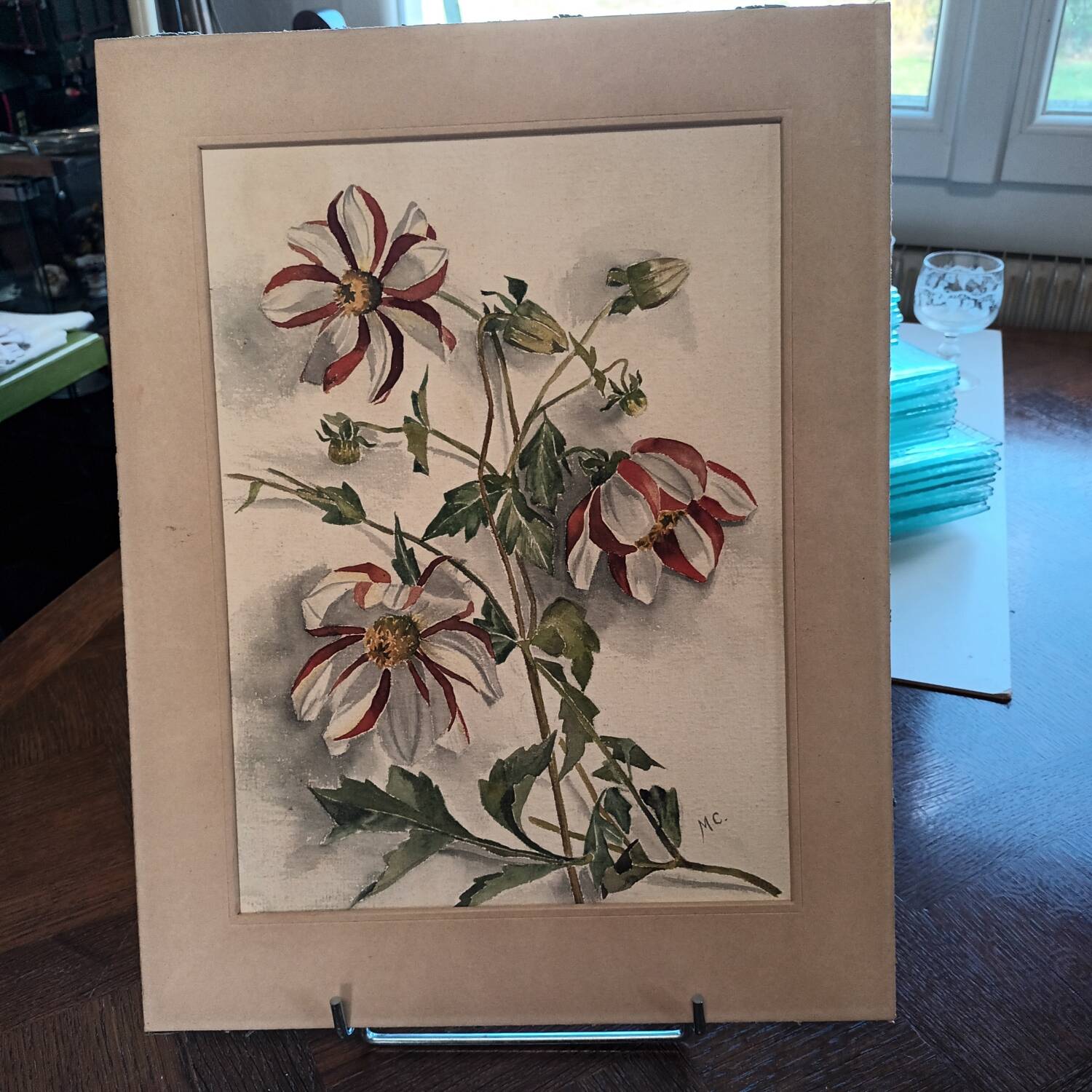 Watercolor flowers