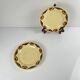 Pair of Art Deco dessert plates Badonviller, 1920/1930