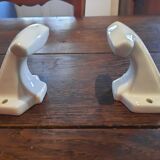 Pair of porcelain paters