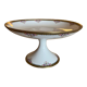 Porcelain fruit cup signed