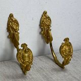 Antique bronze coat hooks