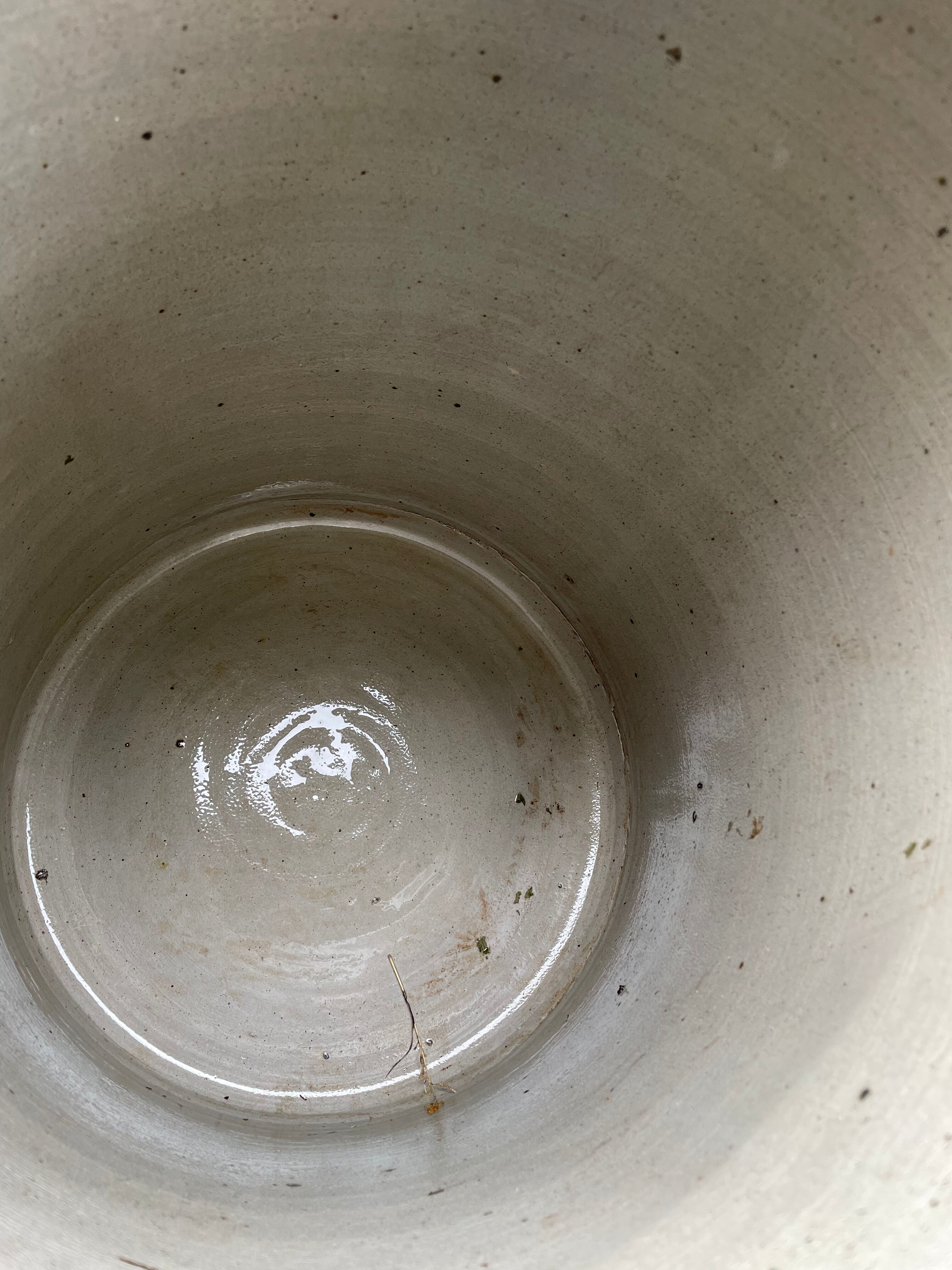 Sauerkraut stoneware pot