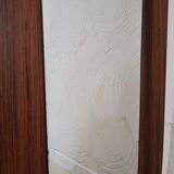 Mirror - curved wood - teak