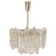 Murano glass ice chandelier by Kalmar, Austria, 1960s