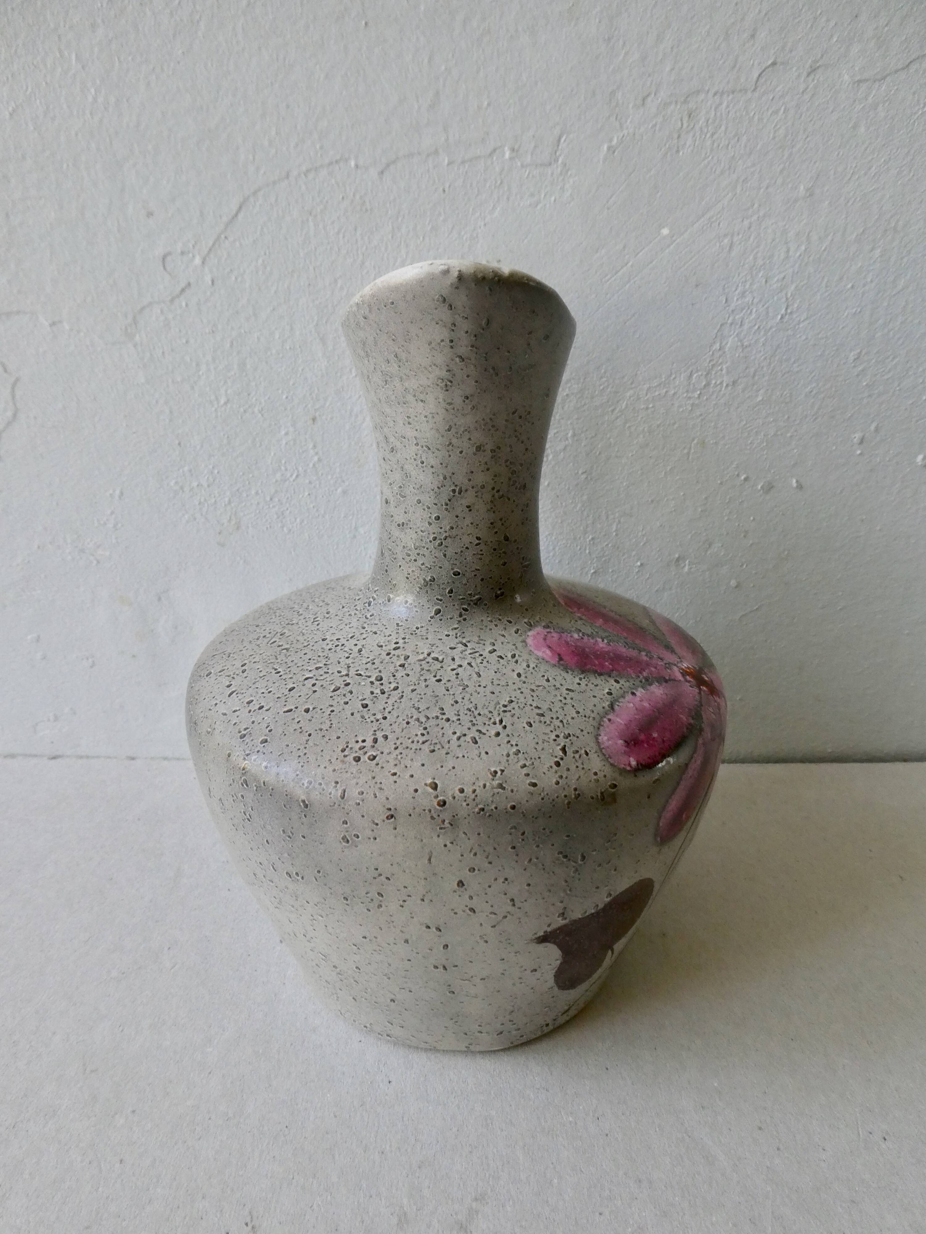 Poel Laval ceramic pitcher 60s