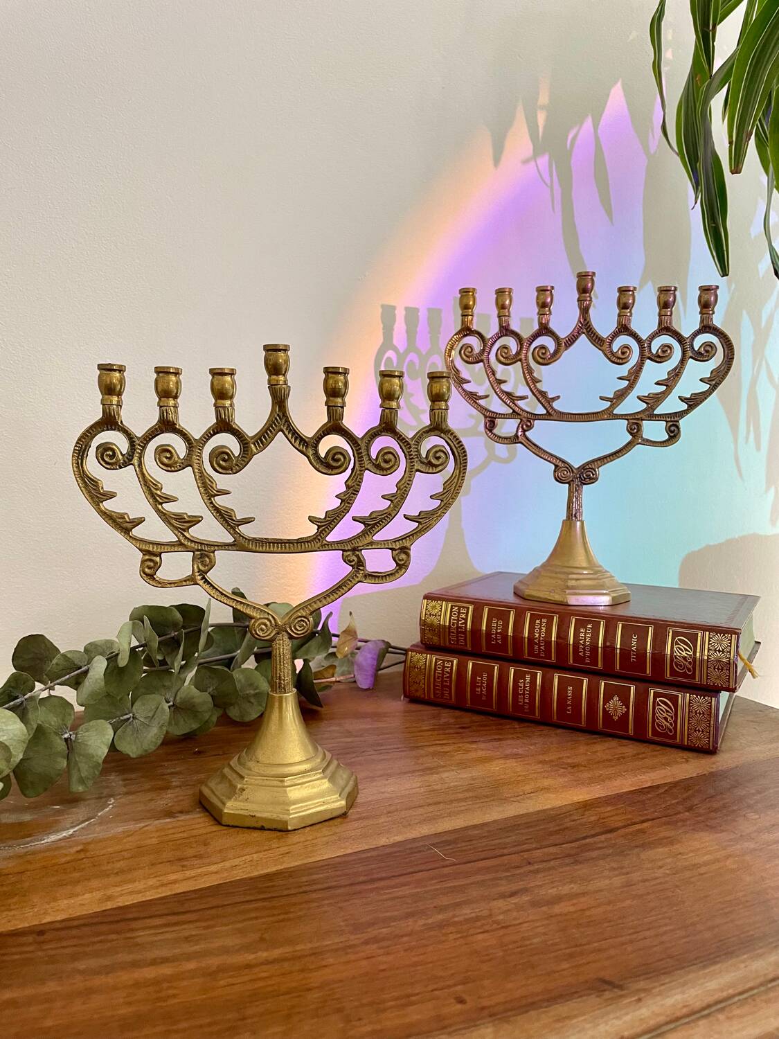 Menorah candlestick 7 branches