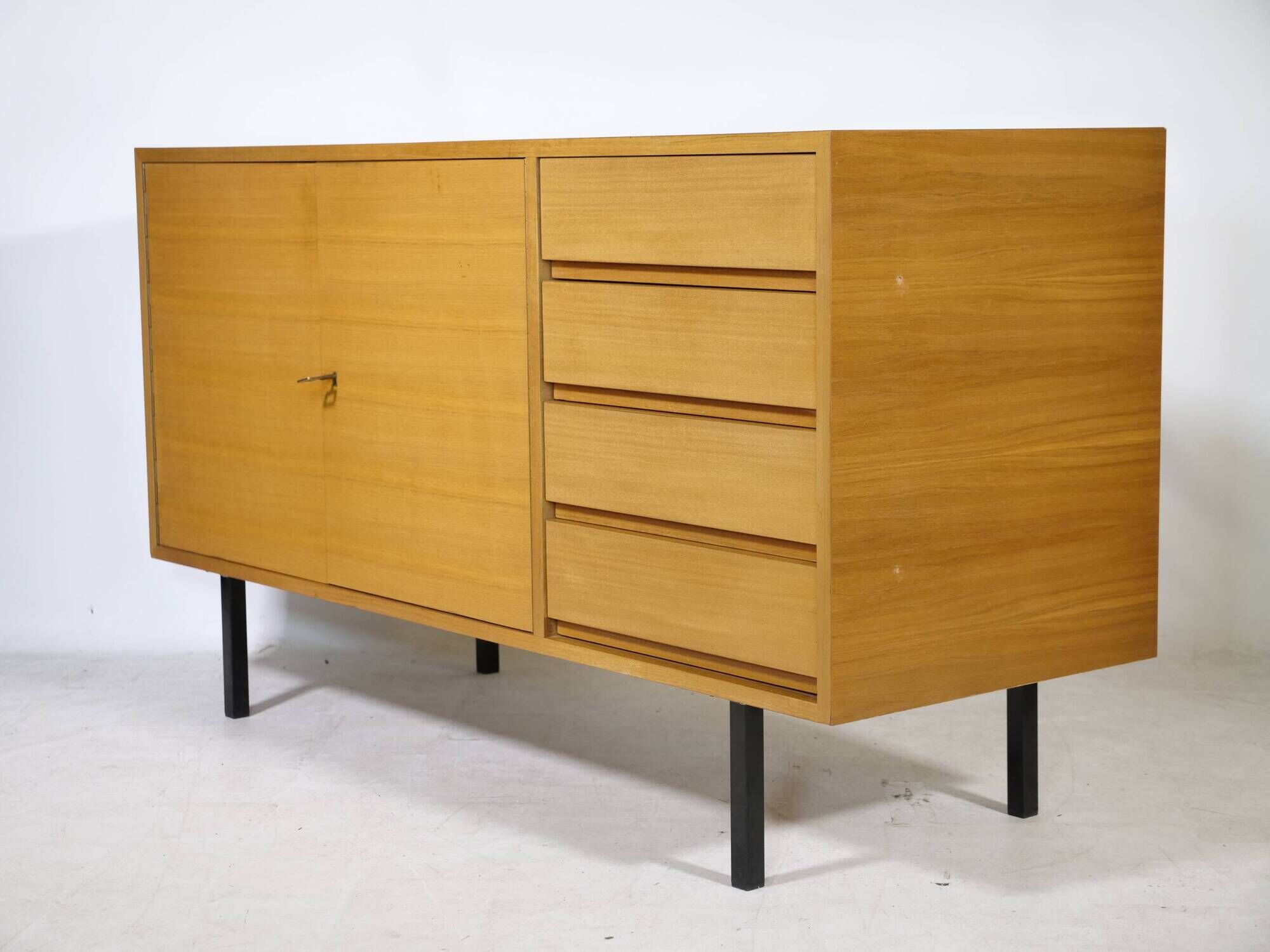 Mid Century Sideboard in Walnut by Ernst Martin Dettinger for Bormann 1960s