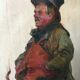 Paintings (x2 HSP) by Henri Gaston DARIEN (1864-1926) signed studies