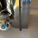 Pair of Harvey Guzzini wall lights Italy - Chrome Metal - Space Age year