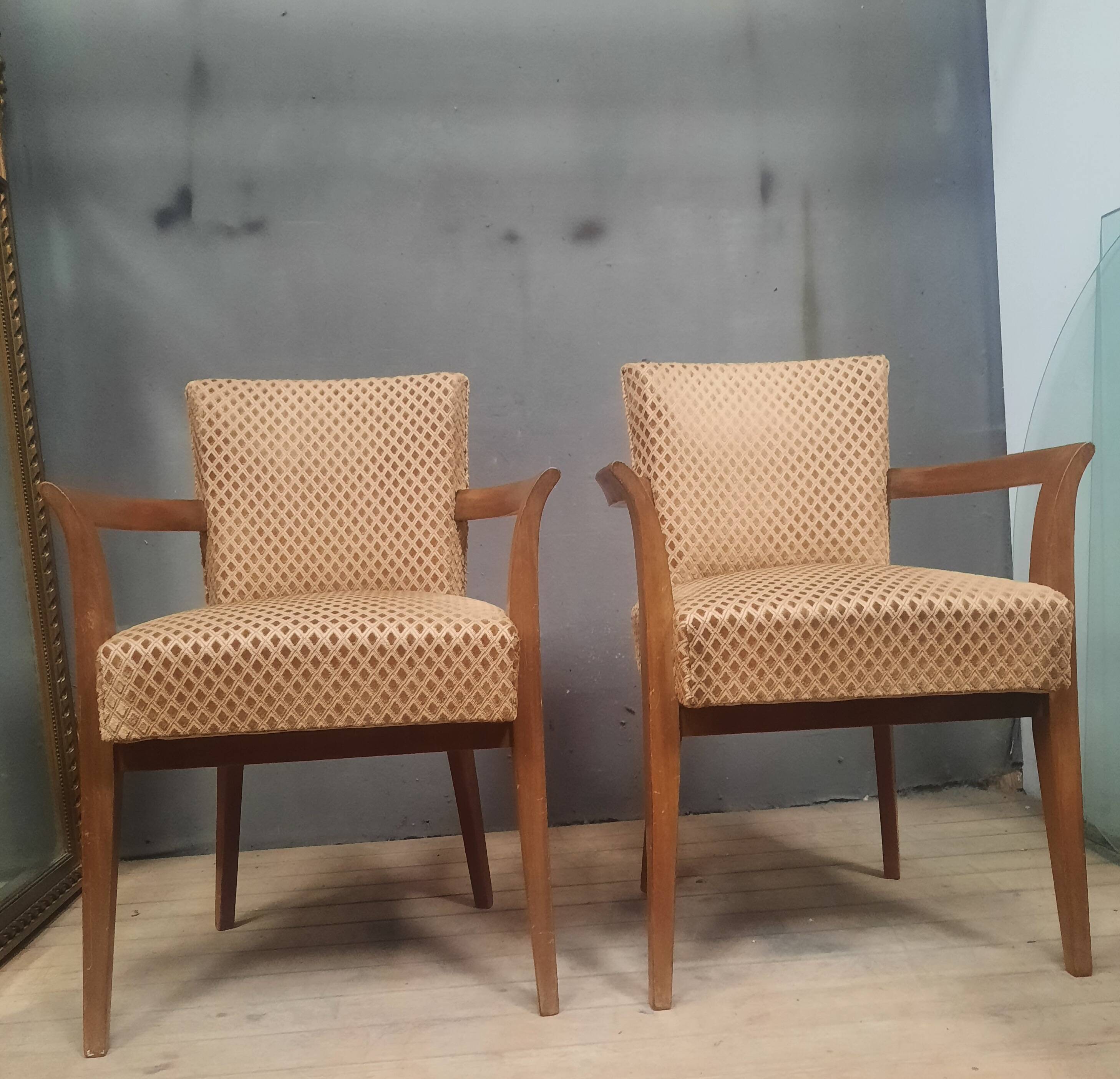 Paire de fauteuil  bridge