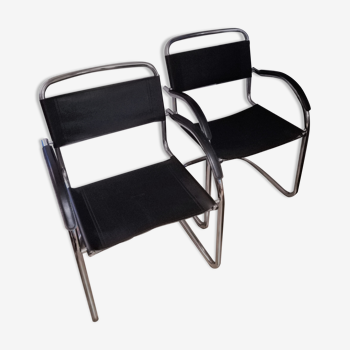 Pair of armchairs bauhaus style