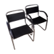 Paire de fauteuils style bauhaus