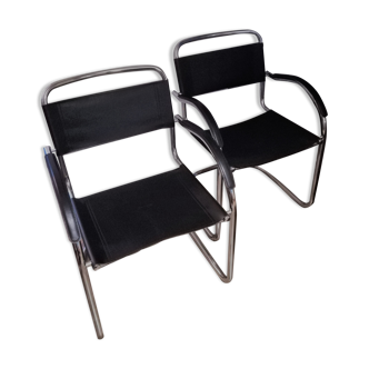 Pair of armchairs bauhaus style