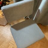 Restored chrome armchair
