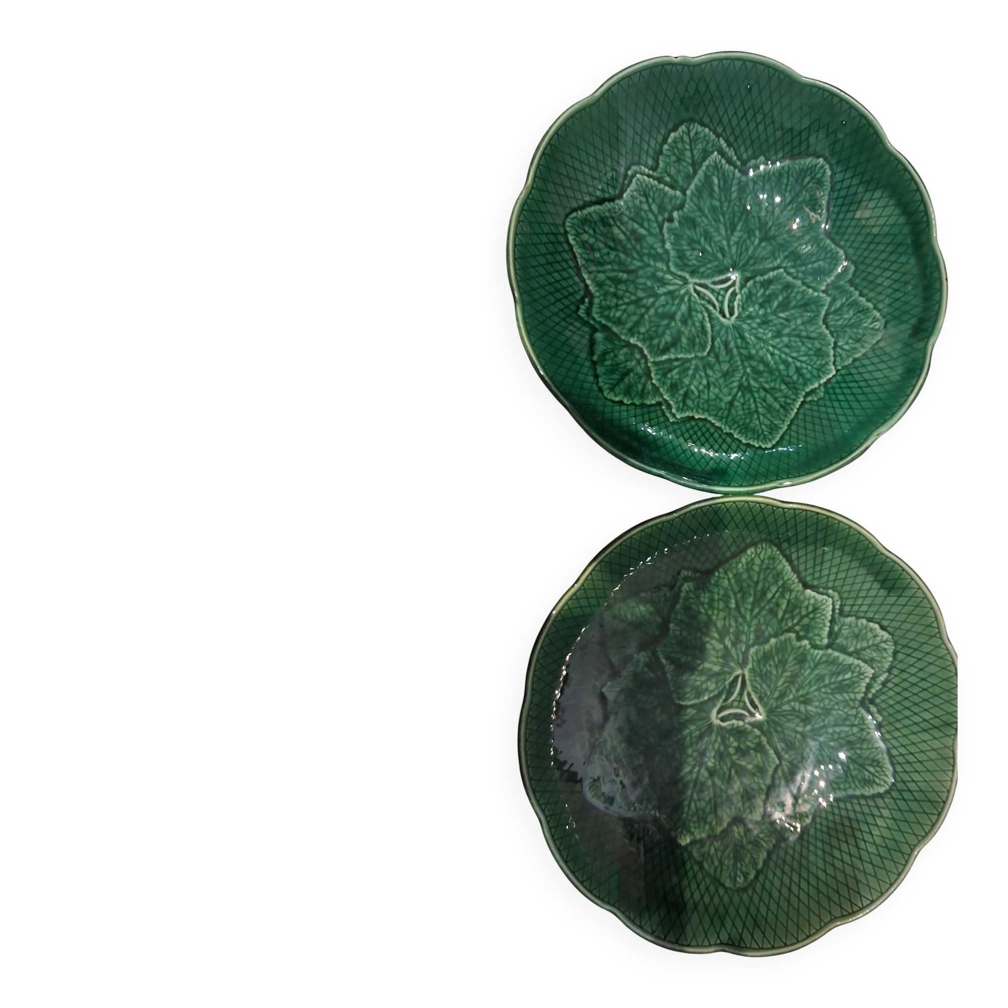 shallow dish earthenware from GIEN