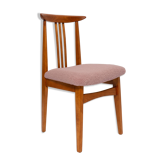 Chaise en boucle rose poudre du milieu du siècle par M. Zielinski, Europe, années 1960