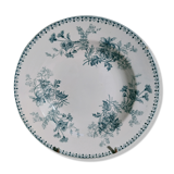 Hollow plate Sarreguemines UC model Elvire