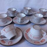 Niderviller service in enamelled stoneware