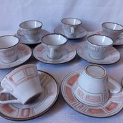Niderviller service in enamelled stoneware