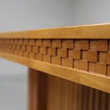 Husser 615 dining table by Frank Lloyd Wright produced by Cassina