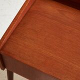 Restored teak nightstand
