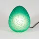 Glass egg lamp 80s