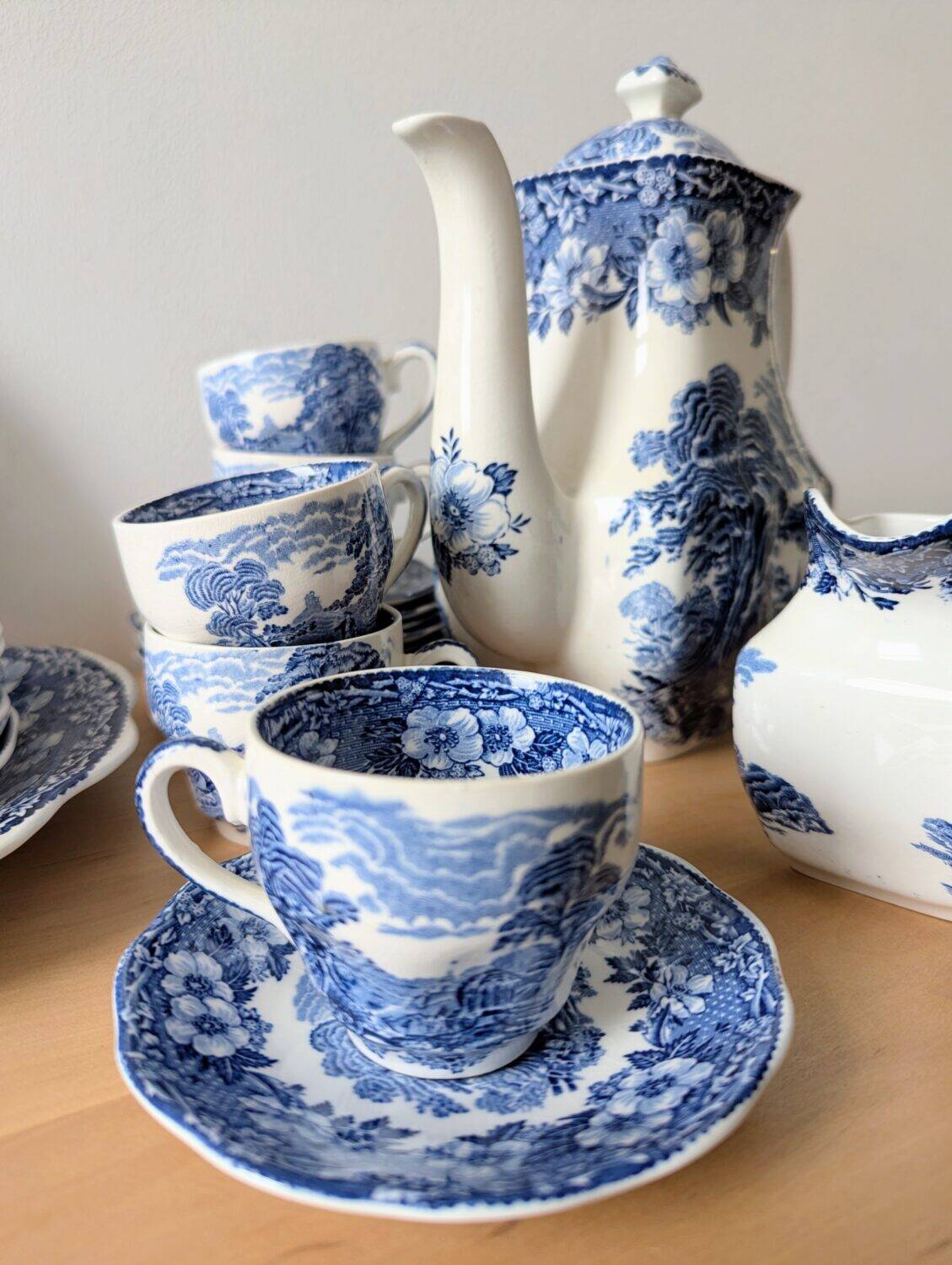 Woodland Enoch Wedgwood English Coffee Service