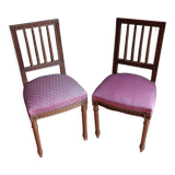 Pair of napoleon lll bedroom chairs