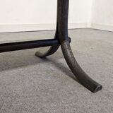 Coffee table in natural stones and wrought iron from the 60s/70s