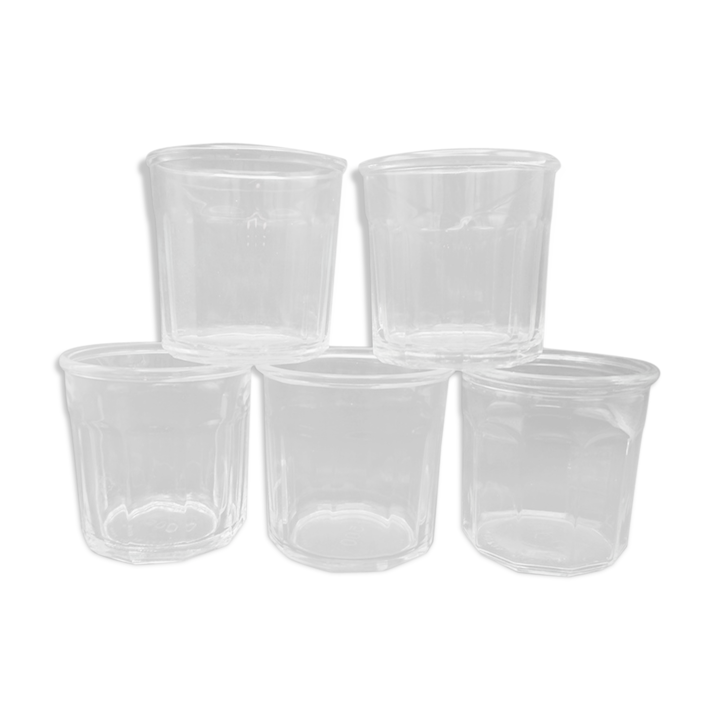 Lot de 5 bocaux à confiture