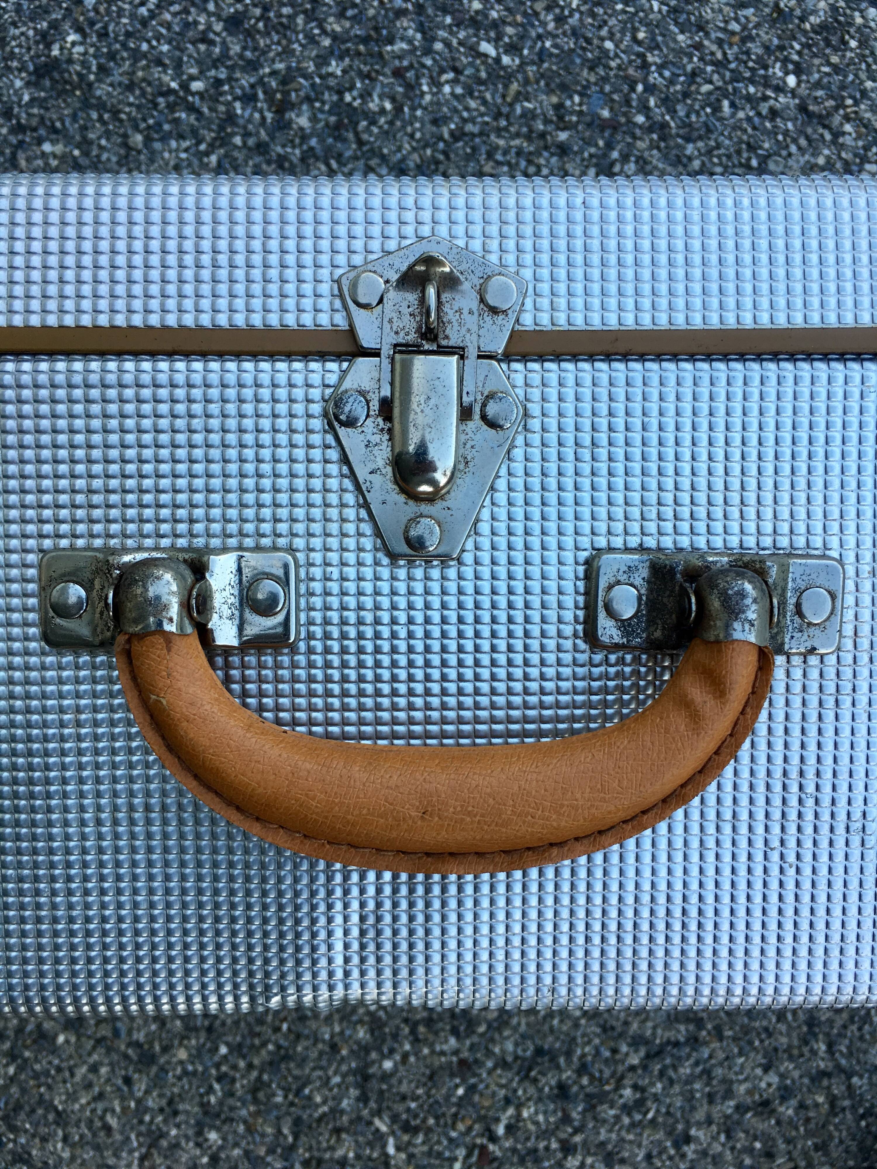 Vintage aluminium case