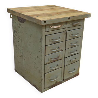Military metal drawer unit 1950