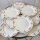 Set of 11 dessert plates Badonviller 30s