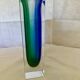 Small Geometric Sommerso Vase by Flavio Poli Edited by Mandruzatto