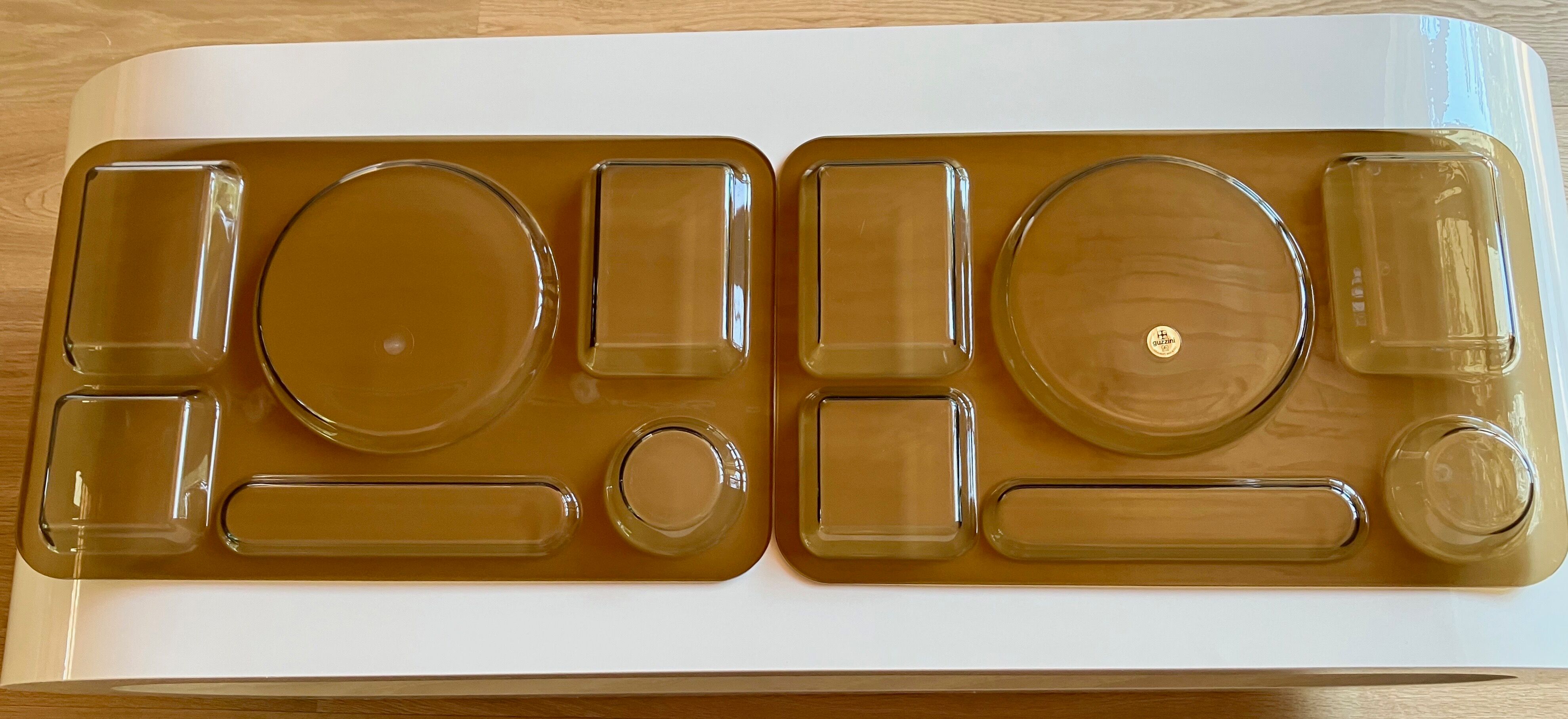 Set of two Guzzini TV sets