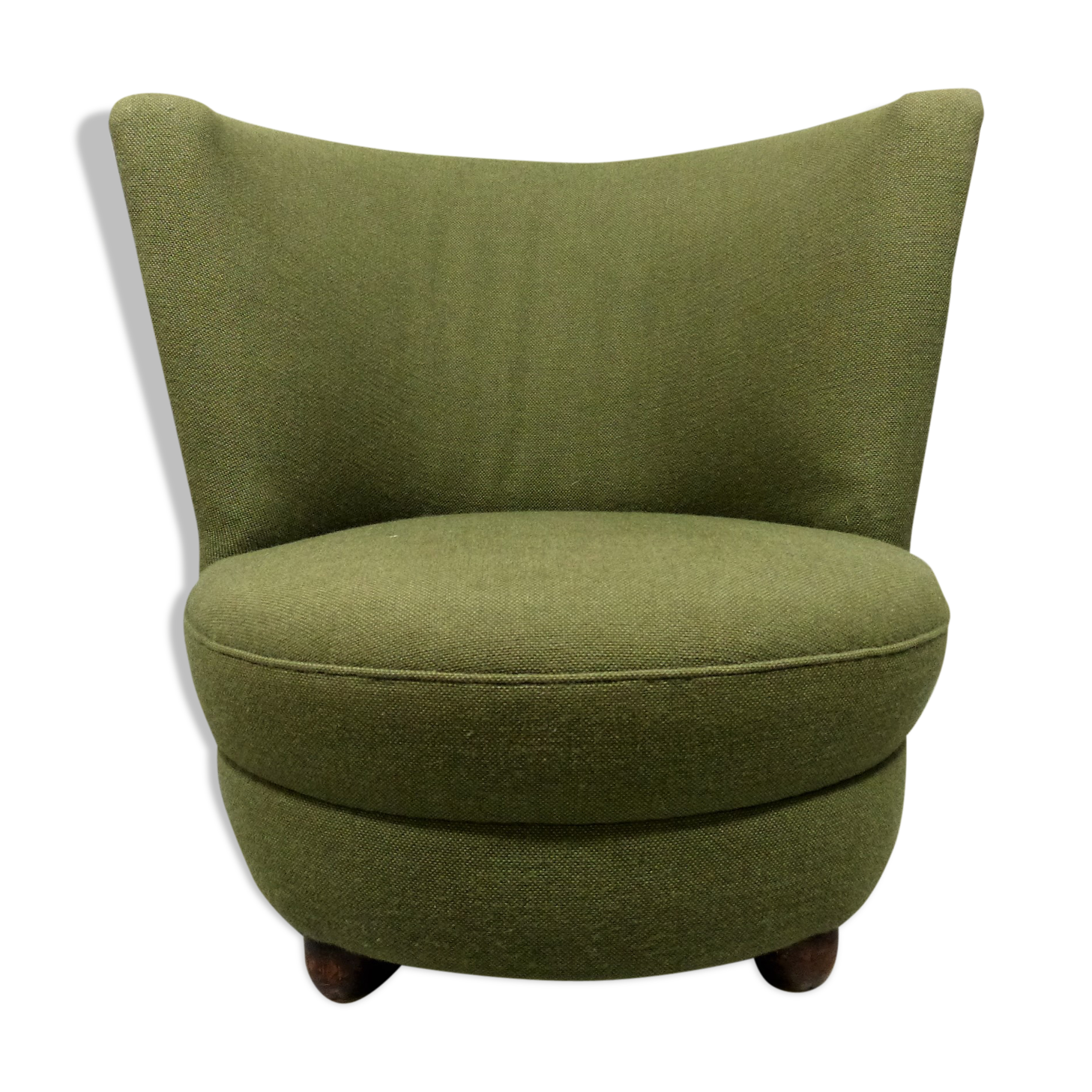 1930-40's side chair green
