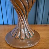 Copper vase in the style of Egidio Casagrande brassware foot shower