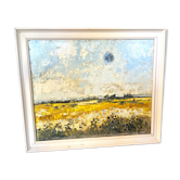 J.c.Roy.chardons Sur le Larzac. Huile sur toile, signée et encadrée