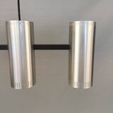 Very beautiful and rare Cylinder IV hanging lamp designed by Jo Hammerborg for Fog og Mørup in 1966.
