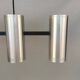 Very beautiful and rare Cylinder IV hanging lamp designed by Jo Hammerborg for Fog og Mørup in 1966.