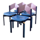 Set of 4 chairs from the 80s