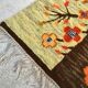 Polish kilim or wall rug with tree and blossoms motif from Cepelia, 1960s