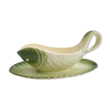 Fish dabbling sauce dish by Longwy